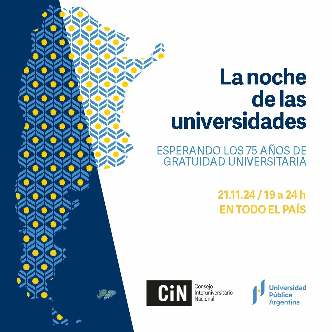 noche de las universidades en Argentina, habrá actividades culturales y científicas