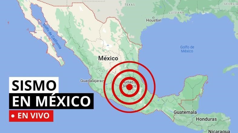 Sismo en México, hoy 28 de mayo.  