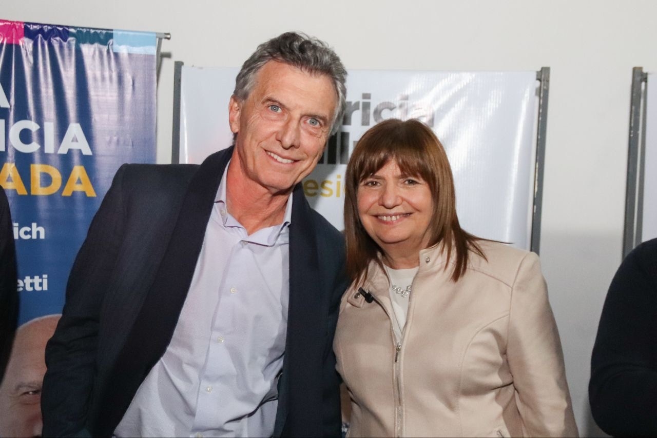 Mauricio Macri y Patricia Bullrich juntos en Pergamino y Junín 