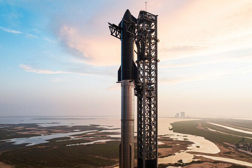 Lanzamiento de Starship, la nave de SpaceX