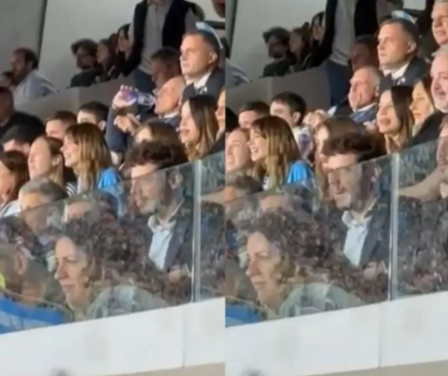 tini emilia nicki en la cancha
