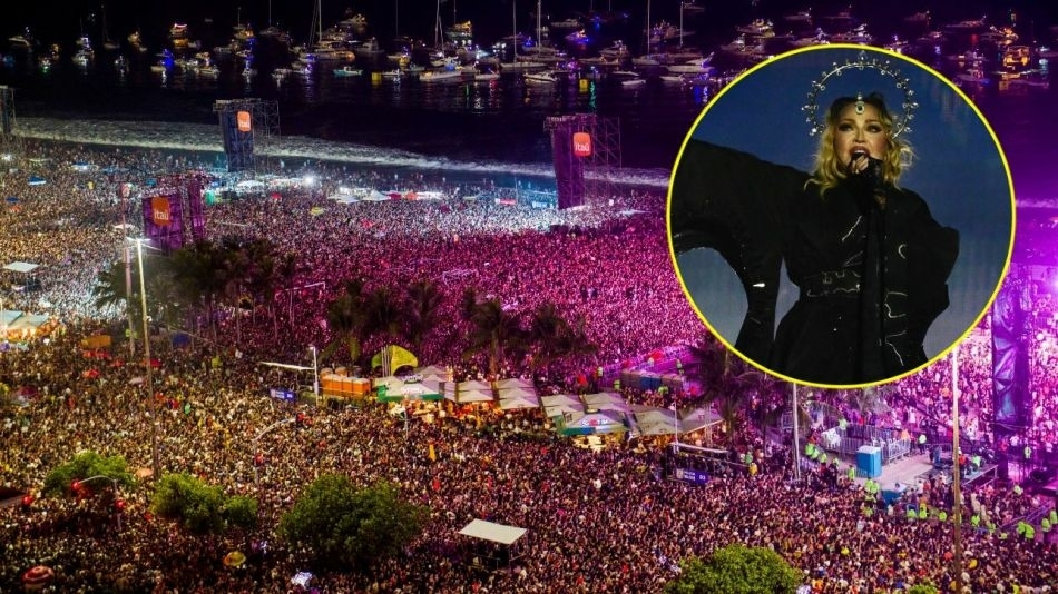 Show de Madonna en Copacabana