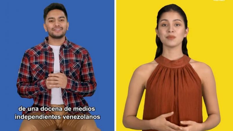 “El pana” y “La chama” / El Heraldo de México