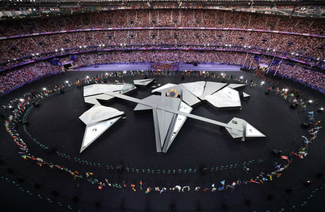 Ceremonia de clausura de los Juegos Olímpicos de París 2024. Dan Mullan/Getty Images