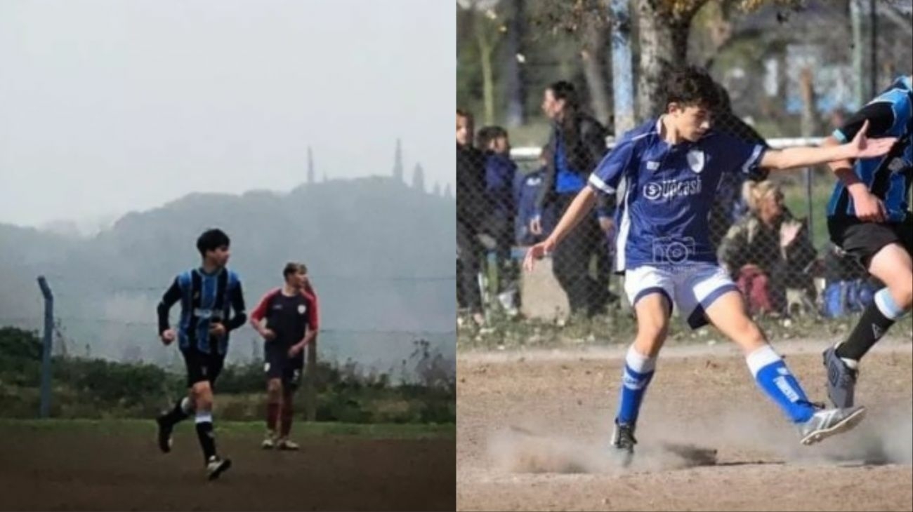 Tiago Cricenti tenía 16 años y murió tras descompensarse en medio de un partido (Foto: Instagram @tiagocricenti_7)